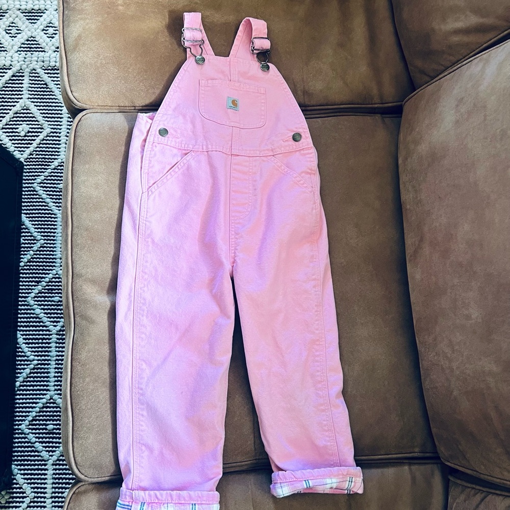 Carhartt lined Overalls size 4T